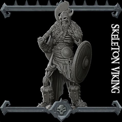 norse foundry|dnd metal dead viking figure.